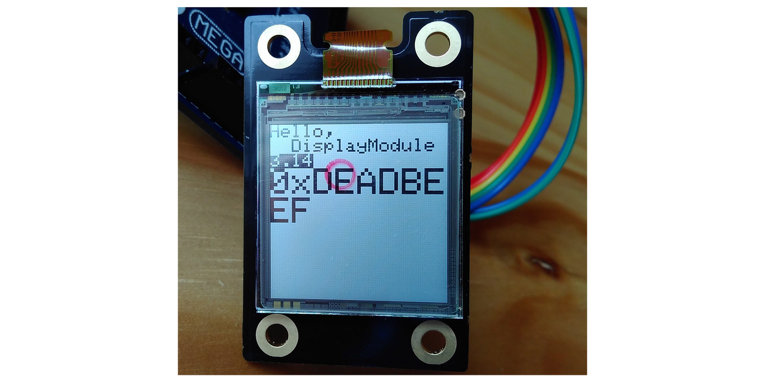 Sharp Memory LCD - DisplayModule.com