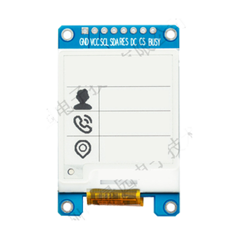 1.54-inch TFT Display Module, 200x200 resolution, All View, AMEPD technology, SPI interface